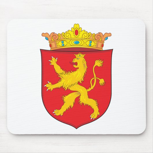 Mazedonien-Wappen (1635) Mousepad (Vorne)