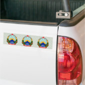 Mazedonien-Wappen Detail Autoaufkleber (Auf Lkw)