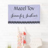 Mazel Tov Banner (Insitu)