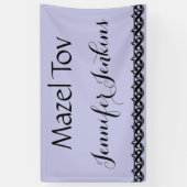 Mazel Tov Banner (Vertikal)