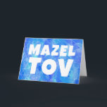 MAZEL TOV BAR BAT MITZVAH Anpassbare Wasserfarbe Karte<br><div class="desc">Handgemachte Aquarellgestaltung. Fügen Sie Ihren eigenen Text zur Vorder- oder Innenseite der Karte hinzu. Für weitere Designs und Farben Karo mein Shop! Oder lass mir Bescheid, wenn du etwas Angewohntes willst. Ich habe auch passendes Packpapier und Einladungen und natürlich sowohl Bar und Bat Mitzvah Versionen! Frag, wenn du nicht findest,...</div>