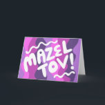 MAZEL TOV BAR BAT MITZVAH Maßgeschneiderte moderne Karte<br><div class="desc">Handgezeichneter Text von mir für Sie. Fügen Sie Ihren eigenen Text in die Innenseite der Karte oder ändern Sie die Hintergrundfarben. Für weitere Designs und Farben Karo mein Shop! Oder lass mir Bescheid, wenn du etwas Angewohntes willst. Ich habe auch passendes Packpapier und natürlich sowohl Bar und Bat Mitzvah Versionen!...</div>