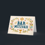 MAZEL TOV Bar MITZVAH Jüdischer, handgezeichnet, k Karte<br><div class="desc">Handgezeichneter Text von mir für Sie. Ideal für eine Bar mitzvah. Fügen Sie Ihren eigenen Text in die Innenseite der Karte oder ändern Sie die Hintergrundfarben. Karo in meinem Shop für BAT MITZVAH Versionen und andere Texte. Für weitere Designs und Farben Karo mein Shop! Oder lass mir Bescheid, wenn du...</div>