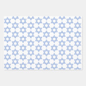 Mazel tov! Blue Star von David & Punkts Geschenkpapier Set (Vorderseite)