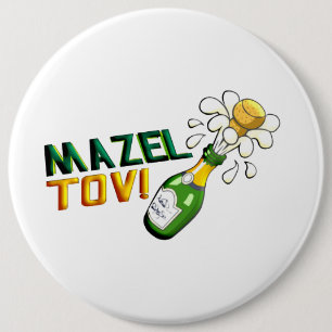 Mazel Tov Button