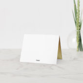 Mazel Tov Herzlichen Glückwunsch zur Note Card (Rückseite)