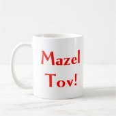 mazel tov kaffeetasse (Links)