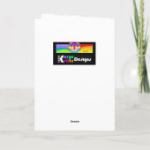 Mazel Tov! Karte (Rückseite)