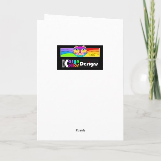 Mazel Tov! Karte (Rückseite)