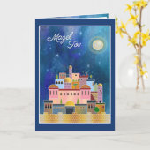 Mazel Tov Karte (Gelbe Blume)