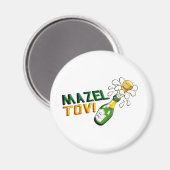 Mazel Tov Magnet (Vorderseite/Rückseite)