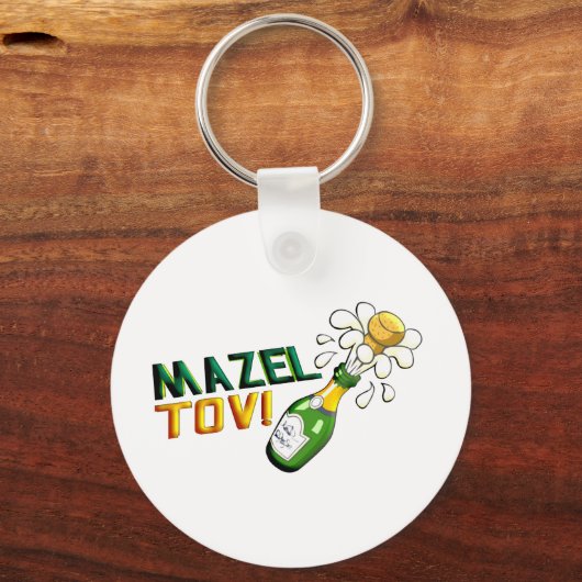 Mazel Tov Schlüsselanhänger (Vorderseite)