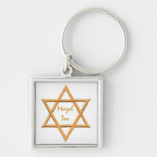 Mazel Tov/Star von David Schlüsselanhänger