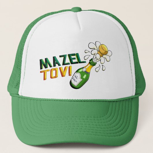 Mazel Tov Truckerkappe (Vorderseite)