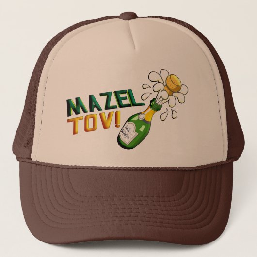 Mazel Tov Truckerkappe (Vorderseite)