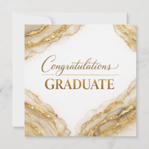 Mazel Tov zur bestandenen Prüfung Gold Achat