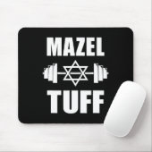 Mazel Tuff Funny Jewish Workout Mousepad (Mit Mouse)