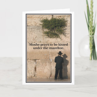 Mazeltoe Jewish Christmas Card Feiertagskarte