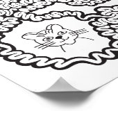 Mazeman Ocean Adventure Poster (Ecke)