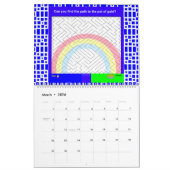 Mazes 12 Monatskalender Kalender (Mär 2026)