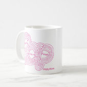 Mazes einfach "Pop" Maze Tasse (Vorderseite Links)