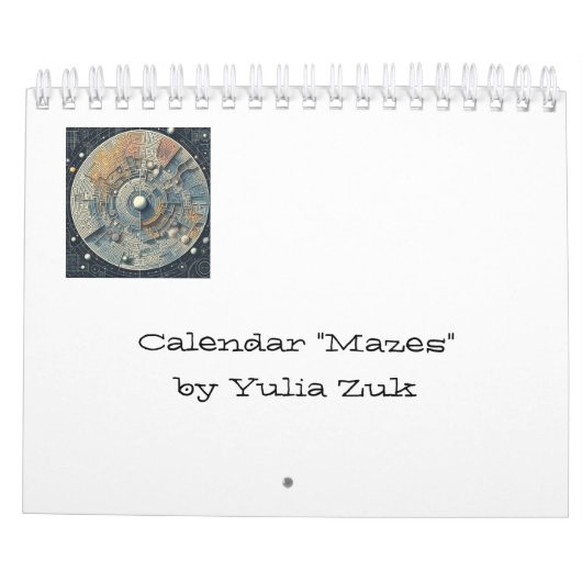 Mazes Kalender (Rückseite)