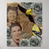 Mazie und Lessie Collage Poster (Vorne)