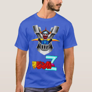 Mazinger Z Head Japanisches Logo T-Shirt