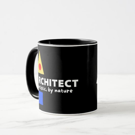 Mazipoodles Architect Artistic Tasse (Vorderseite Links)