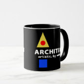 Mazipoodles Architect Artistic Tasse (VorderseiteRechts)