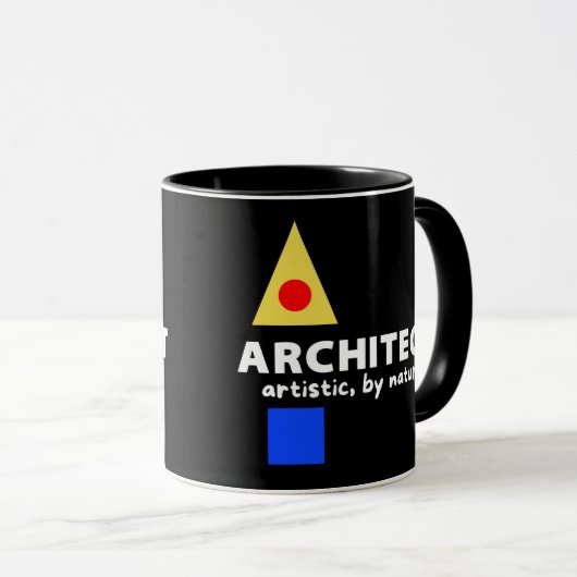 Mazipoodles Architect Artistic Tasse (VorderseiteRechts)