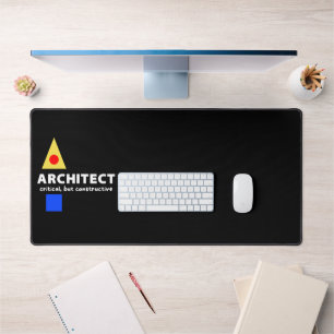 Mazipoodles Architect Critical Schreibtischunterlage