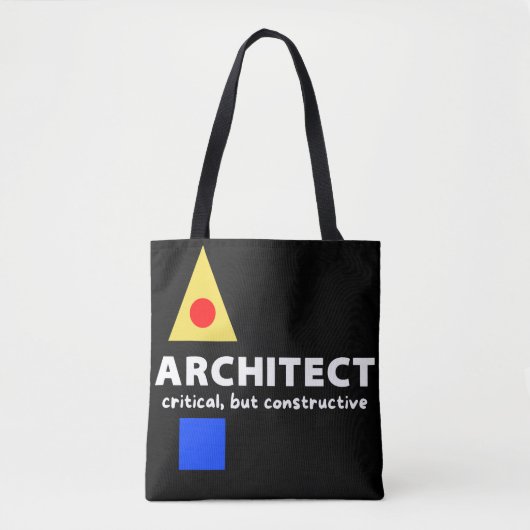 Mazipoodles Architect Critical Tasche (Vorderseite)