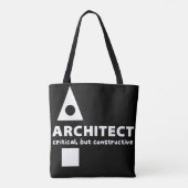 Mazipoodles Architect Critical Tasche (Rückseite)