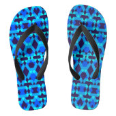 Mazipoodles Aztec Zigzag 3 Badesandalen (Fußbett)