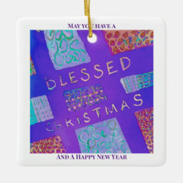 MAZIPOODLES Blessed Christmas Keramikornament