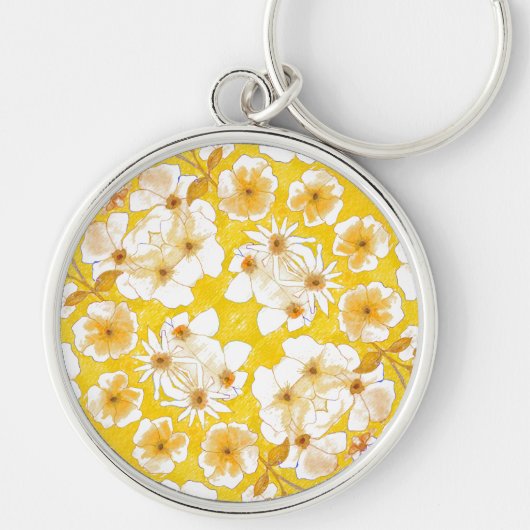 Mazipoodles Botanischer Garten - ButterscotGelb Schlüsselanhänger (Vorne)