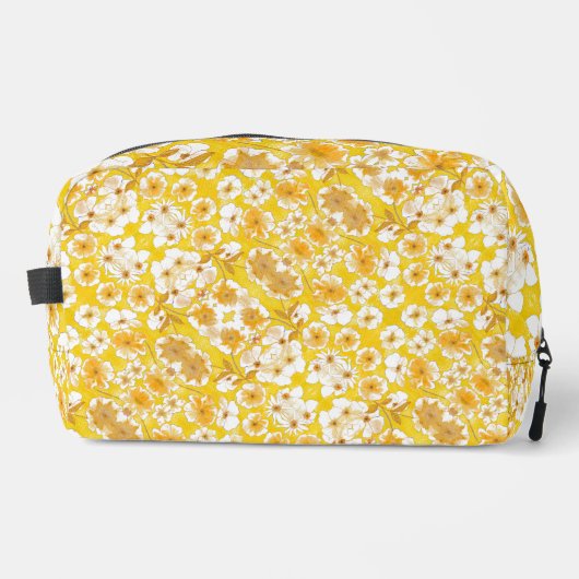 Mazipoodles Botanischer Garten - ButterscotGelb Waschbeutel (Vorderseite)