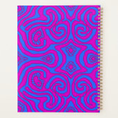 Mazipoodles Crazy Maze - Blue Magenta Planer (Rückseite)