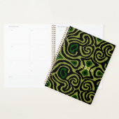 Mazipoodles Crazy Maze - Olive Black Green Planer (Anzeige)