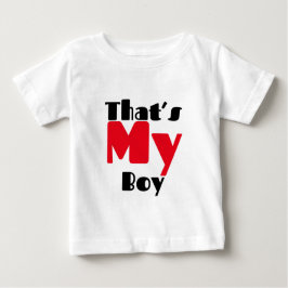 Mazipoodles Das ist mein Junge 1 Baby T-shirt