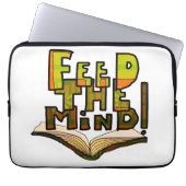 MAZIPOODLES Feed The Mind 006 Laptopschutzhülle (Vorderseite)
