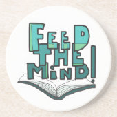 MAZIPOODLES Feed The Mind 066 Getränkeuntersetzer (Vorne)