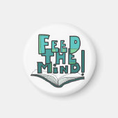 MAZIPOODLES Feed The Mind 066 Magnet (Vorne)