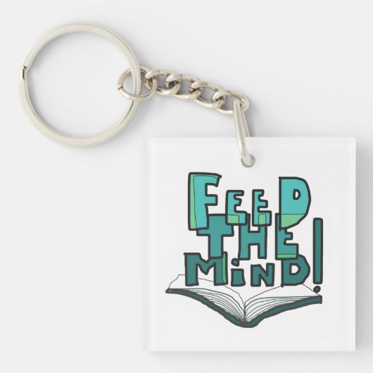 MAZIPOODLES Feed The Mind 066 Schlüsselanhänger (Vorderseite)