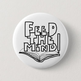 MAZIPOODLES Feed The Mind 077  Button