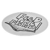 MAZIPOODLES Feed The Mind 077 Schneidebrett (Ecke)