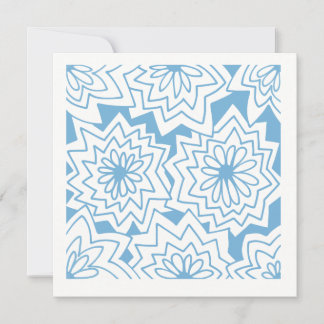 Mazipoodles Floral Feuerwerk Muster 103 Karte
