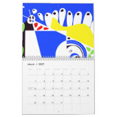 MAZIPOODLES Friedensregenbogen Kalender (Mär 2027)