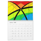 MAZIPOODLES Friedensregenbogen Kalender (Jan 2027)